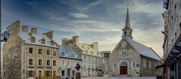 Notre-Dame-des-Victoires  - La plus vieille église du Québec